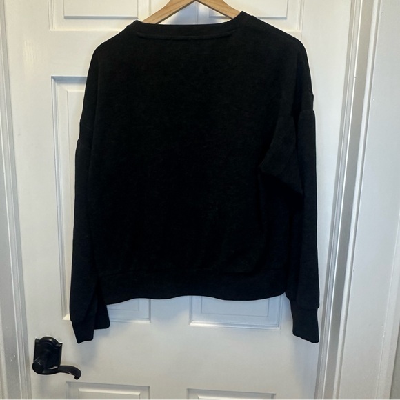 Evereve Charcoal Knit Top‎ - Picture 3 of 8